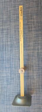 Antique Rare Collins ' Anti Back Ache Skirt Marker  Dress Hem Marker